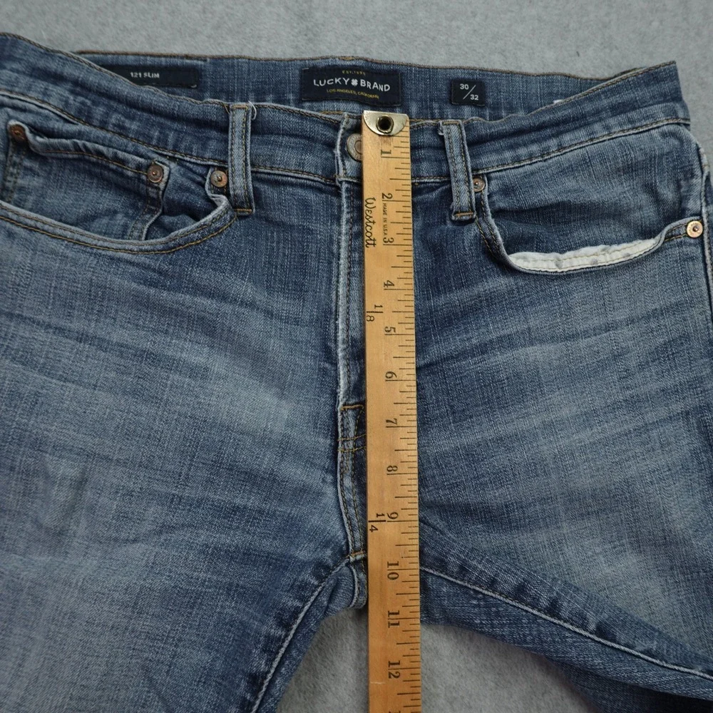 Lucky Brand‎ Jeans Mens 30x32 Blue 121 Slim Denim Casual Stretch
